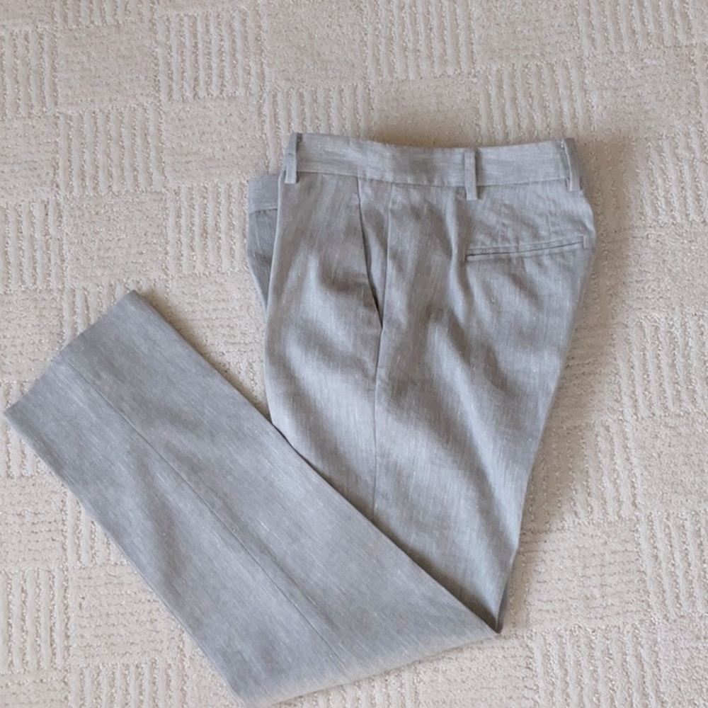 Gap Linen Blend Ankle Length Pants